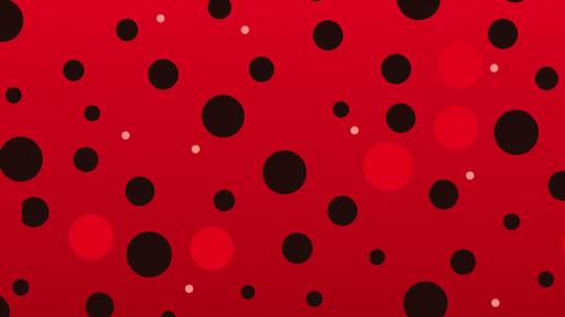 red polka dots twitch banner background --ar 16:9