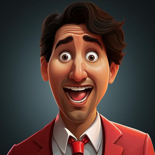 justin trudeau character doing something stupid