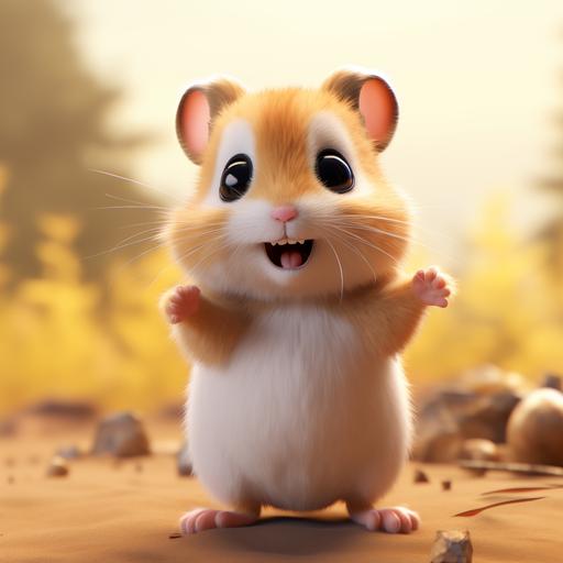 roborovski hamster cute animation