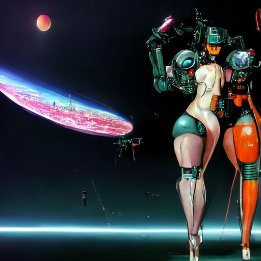 The Concept of Cyber Punk Waifu Mecha and Thermonuclear Warfare On The Planet Saturn and Uranus