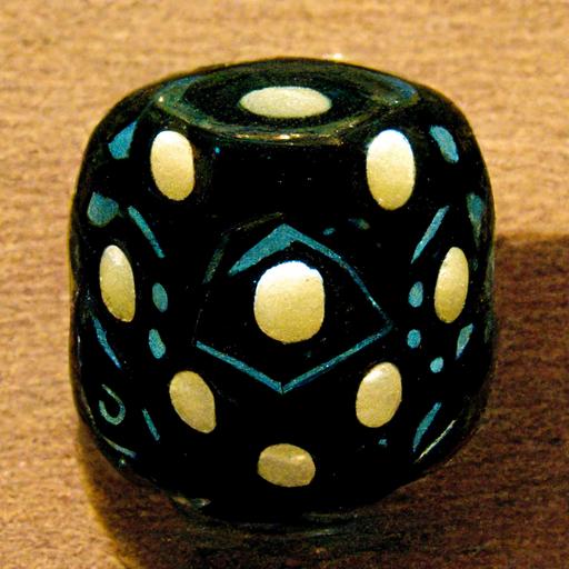 round dice drawn by anton