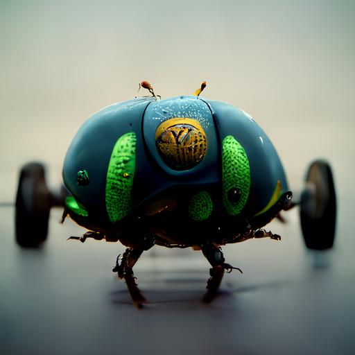 A-bugs-life Pixar beetle wearing a Y2K t-shirt cgsociety, 8k octane render