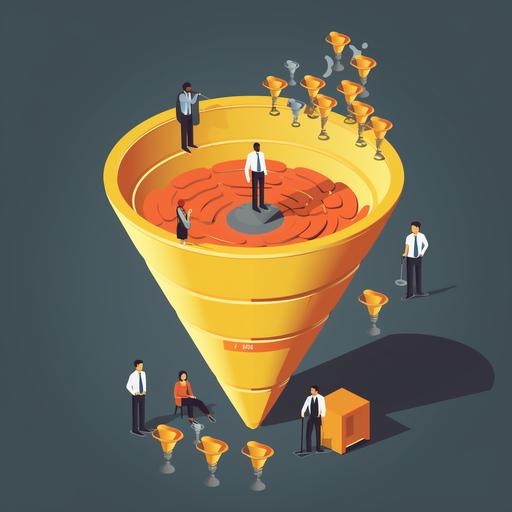 sales funnel flow