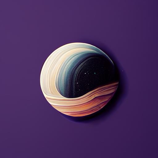 saturn,comet,purple logo