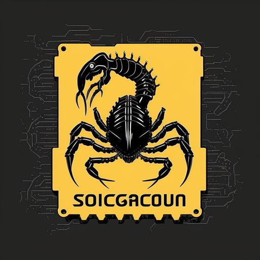 scorpion logo for computer seller