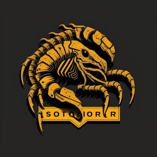 scorpion logo for computer seller