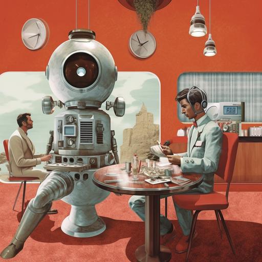 scudeelli electrico cover cd/dvd, in the style of iconic album covers, cryptid academia, mary fedden, futuristic robots, paula rego, argus c3, junglecore