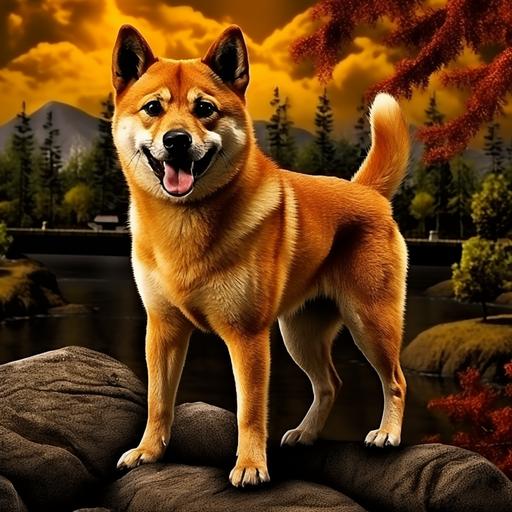 shiba inu heeler mix --style 6OPojVxcqE18 --s 250