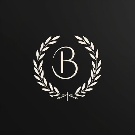simple and minimalist CB logo monogram --v 5.0 --s 750