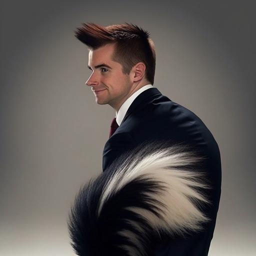 , skunk tail hair