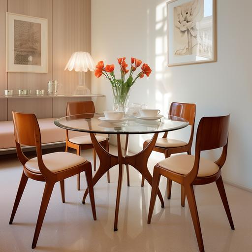 small round dining table in small dining room gio pinto style 8k