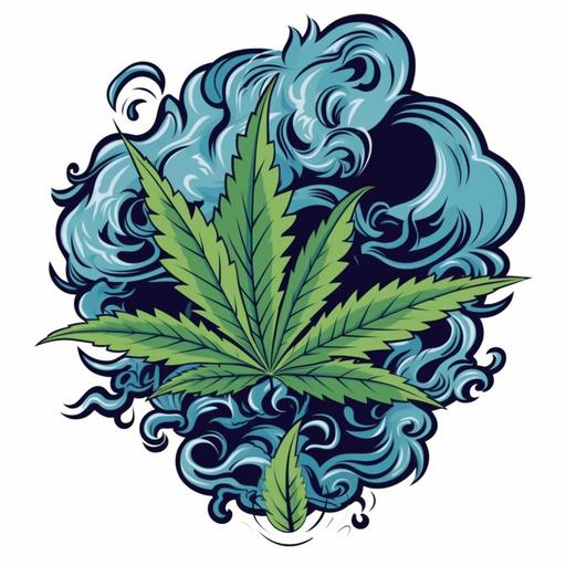 smoke weed clipart --v 5.1 --s 750