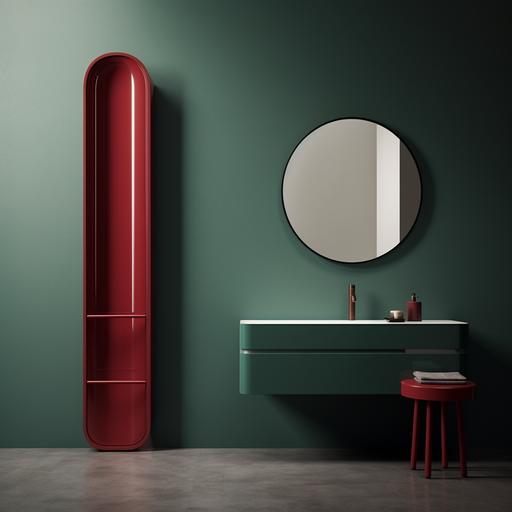 solid colors, minimalistic logo bathroom busines