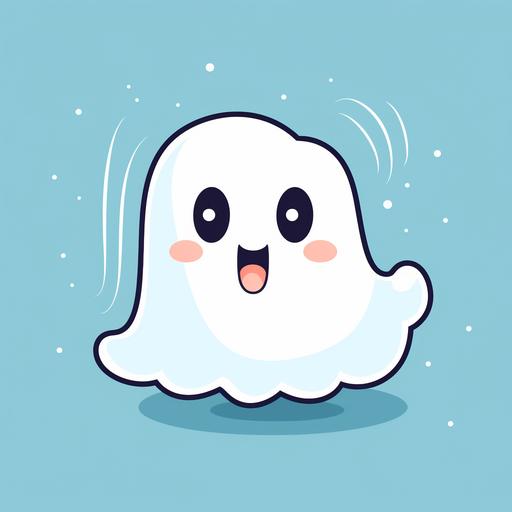 spooky ghost cute sweary sticker sweary quote