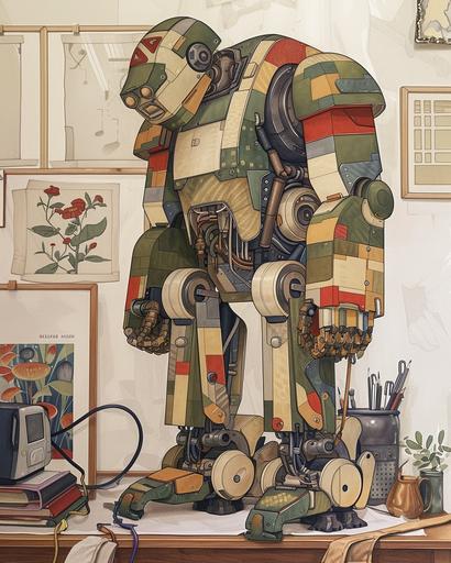 steampunk robot --sref     --ar 4:5 --v 6.0