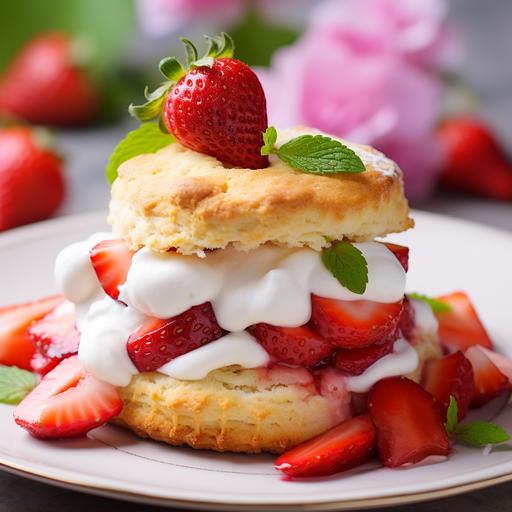 strawberry shortcake biscuits