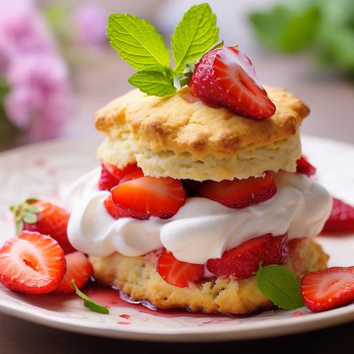 strawberry shortcake biscuits