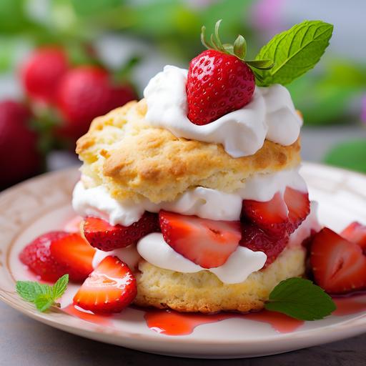 strawberry shortcake biscuits