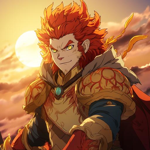 sun wukong makes guest cameo appearance in anime cartoon demon slayer --s 50