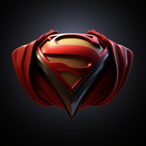 super hero cape logo, contemporary, 4k, hd, ultra detailed