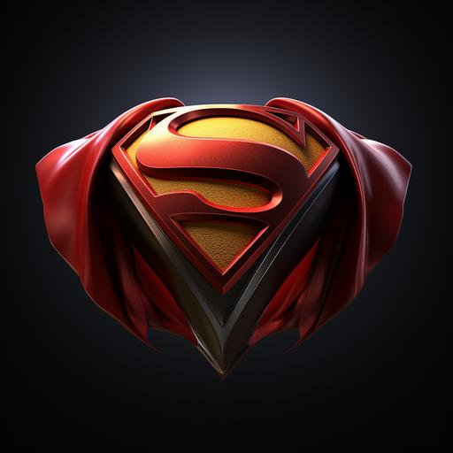 super hero cape logo, contemporary, 4k, hd, ultra detailed