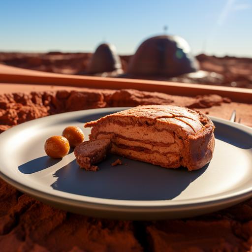 synthetic better than meat 3d printed porkchop served on mars