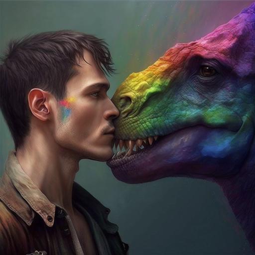 t rex gay and people gay
