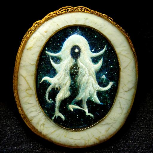 the cameo brooch of enochian magic ghost light --v 3