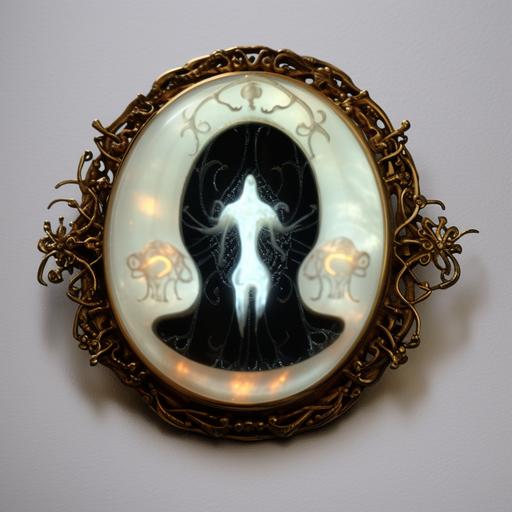 the cameo brooch of enochian magic ghost light --v 5.2