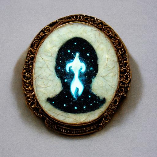 the cameo brooch of enochian magic ghost light --v 3