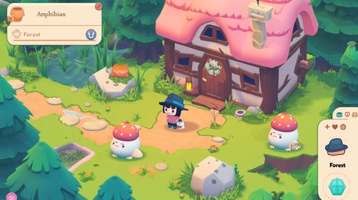 the cute 2d building game 