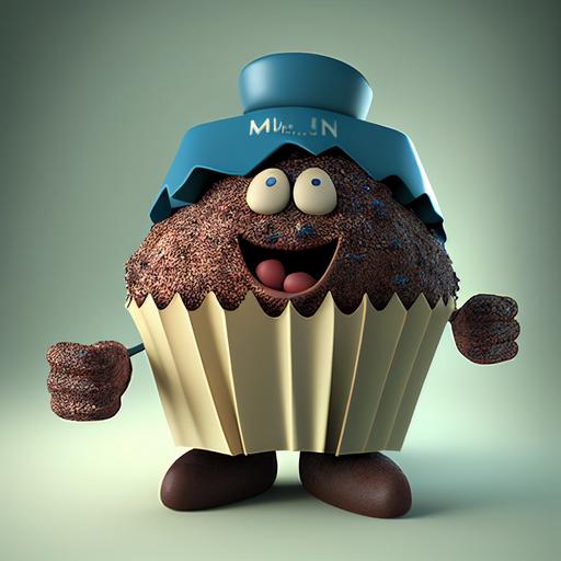 the muffin man 3d cartoon