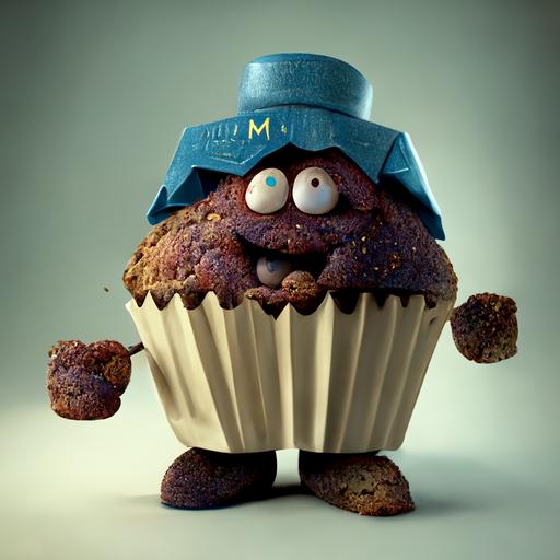 the muffin man 3d cartoon