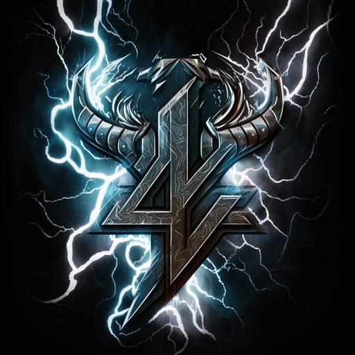thor lightning trident logo