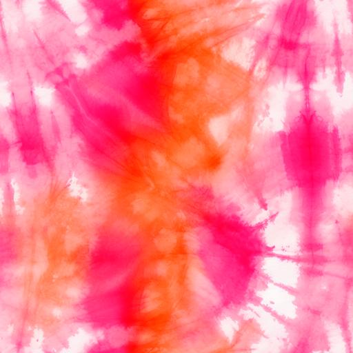 tie dye background texture [white pink orange] tie dye with black negative space, medium texture, ultra hd, vibrant colors, realistic, --tile --upbeta