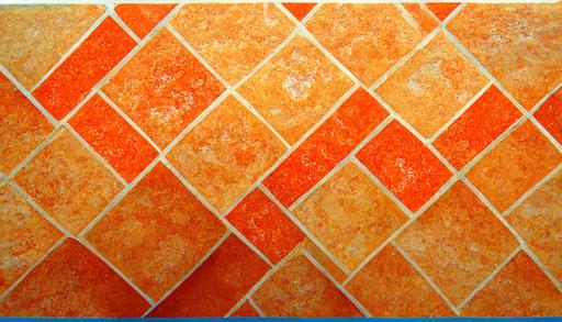 tile spanich, wallpaper, backround withe, capri blue and orange, tangarine, 2q --ar 16:9