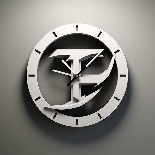 time rush symbol logo paper