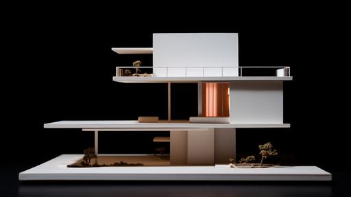 tiny, architecture model, minimal --ar 16:9 --v 5.2