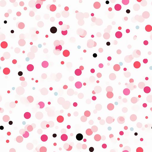 tiny pink colors dots, white background --tile