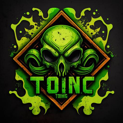 toxic gaming logo --v 4