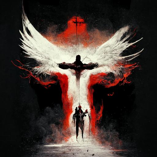ufc fight promotion poster, Jesus Christ vs Lucifer