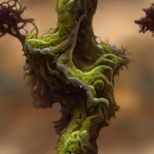 very realistic highly detailed nested slightly mossy tree trunks with knotted fractal shapes, orthogonal view, global lighting, megascan surface texture, very soft shadows --v 3 --tile --q 2 --upbeta