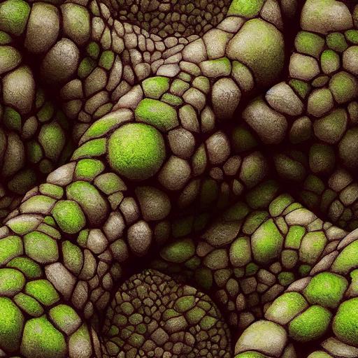 very realistic highly detailed nested slightly mossy tree trunks with knotted fractal shapes, orthogonal view, global lighting, megascan surface texture, very soft shadows --tile --upbeta --test --creative