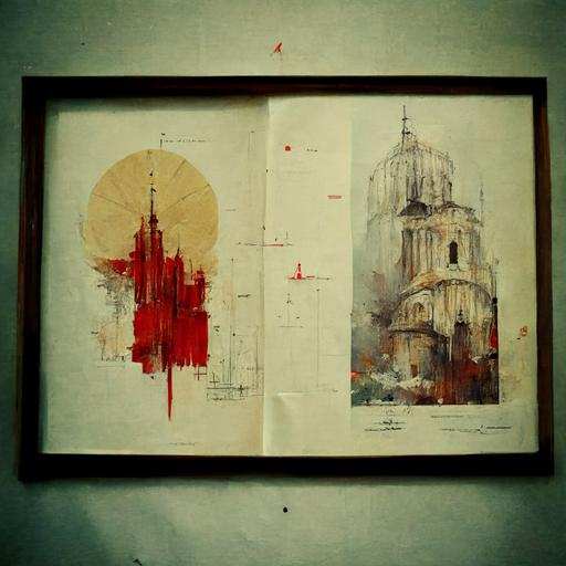 vintage poster + Julian of Norwich + chestnuts + small room + church + medieval+ interior + crucifix + Christ + plague + Jesus :: cy Twombly style art