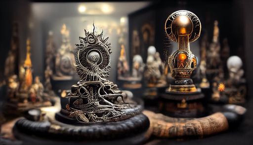 visualize the most opposite of all that is to come in style of giger::2 , initiation, enlightenment mind, state of joy, five wisdoms, mahayana, mahamudra, karma, clarity, theravada, shunyata, mandala, mantra, nature of mind, phowa, black cloak, black crown, shine, shri devi, stupa, sutra, tulku, dukar, yidam::2 buddha families and buddhatats show shape:: The Dharma Wheel, The Eternal Knot, Two Golden Fishes, The Parasol, The Vajra, The Vase, Lotus Flower, A White Shell, Banner of Victory, Bodhi Tree, Eyes of Wisdom, The All-Seeing Eye of Buddha, The Wheel of Teaching:: , petals::-2 , Dorje, compassion, empathy, love, for the best of all beings, diamond mind, right speech, right thoughts, right action. selfless, egoless, teaching, joy, laughter, resting in oneself::1 HYPER REALISM, 3D RENDER, SUPER RESOLUTION, insanely detailed and intricate, hypermaximalist, hyper realistic, ultra-realistic, HD Octane Render, 3d, 4k post-production, super detailed, masterpiece, photorealistic :: 4k,Wide View Perspective, Depth of field, High Detail, Intricate, hypermaximalist :: WIDE FIELD OF VIEW, high level of detail, high level of clarity, depth of field, ultra-detailed ,Ultra realistic, intricate detail, contrast, Translucent :: Cinematic, Color Grading, Ultra-HD, AMOLED, super detailed, masterpiece, photorealistic,Shades ,HYPER REALISM, 3D RENDER, SUPER RESOLUTION, insanely detailed  and intricate, hypermaximalist, hyper realistic, ultra-realistic, HD, 3d, VFX,LIGHT PARTICLES, MOONLIGHT BEAM PARTICLES,SNOW PARTICLES, GLOBAL ILLUMINATION, INDIRECT ILLUMINATION, 3D RENDER, LIGHT BEAM SIMULATION, SHADOW SIMULATION, DARK PALETTE, POST-PRODUCTION UNREAL 5 ENGINE RENDER, RAY TRACING, DE-NOISE, DEPTH OF FIELD --ar 16:9 --chaos 0  --s 20000 --upbeta --q 2