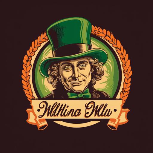 willi wonka 420 logo, marihuana company --v 5