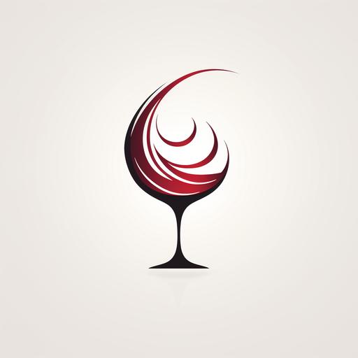 wine glass logo