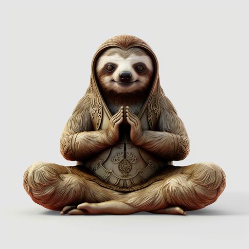 yoga sleepy sloth