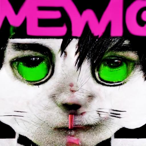 young emo meme cat playng games on PC meme aesthetic mountain dew bottle