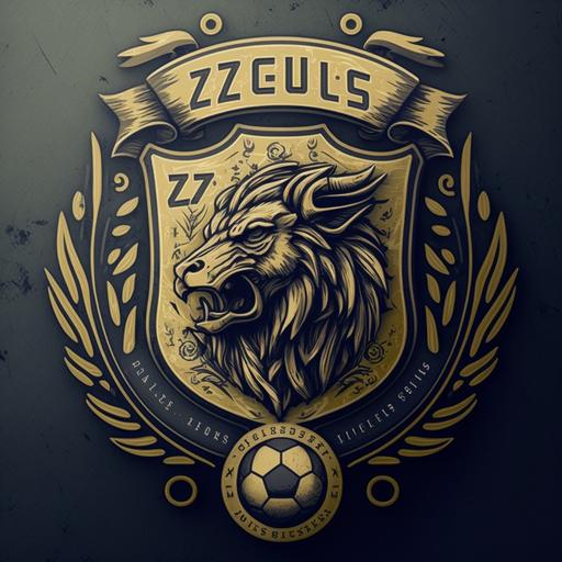zeus crest logo for football club